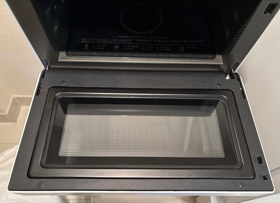 新同(使用1回) SHARP オーブンレンジ RE-WF183-W 2022年製