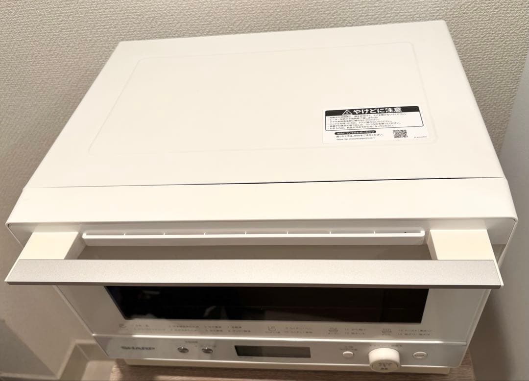 新同(使用1回) SHARP オーブンレンジ RE-WF183-W 2022年製