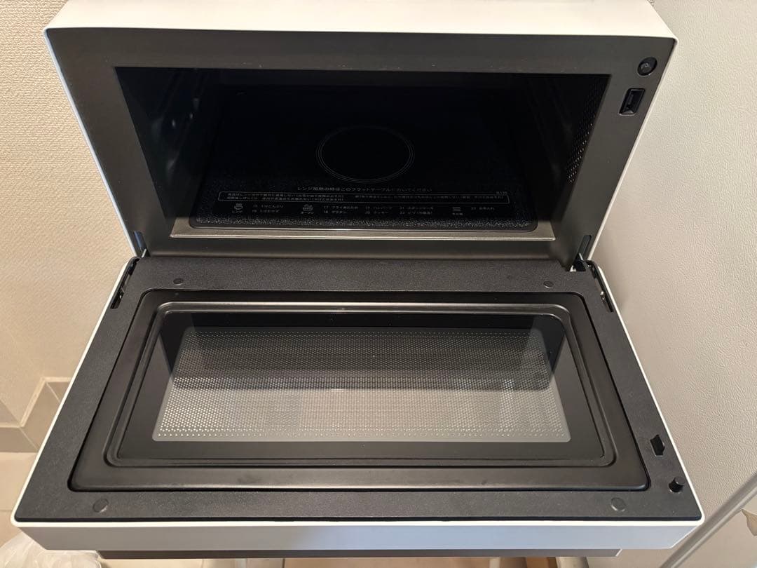 新同(使用1回) SHARP オーブンレンジ RE-WF183-W 2022年製