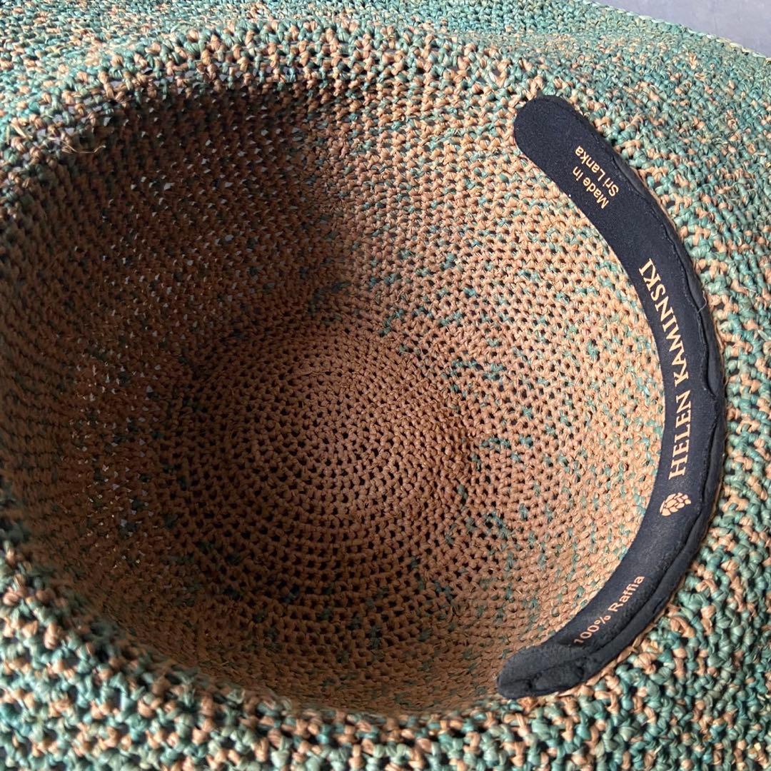 【美品】HELEN KAMINSKI ヘレンカミンスキー 麦わら帽子 AY13