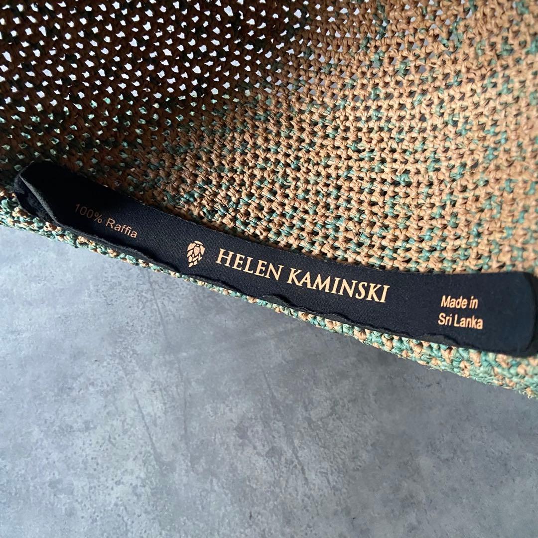 【美品】HELEN KAMINSKI ヘレンカミンスキー 麦わら帽子 AY13