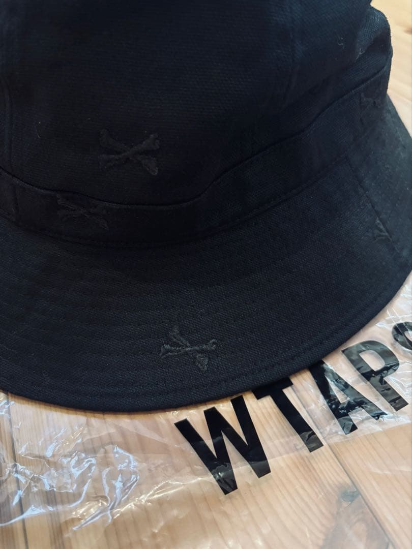 【美品】WTAPS/Crossbones Hat/BLACK×WHITE