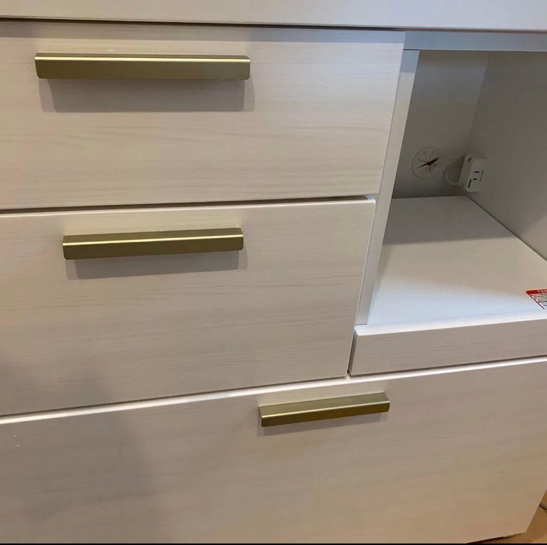 最終価格　売り切り　ニトリ　キッチンボード　カップボード　ソレル80