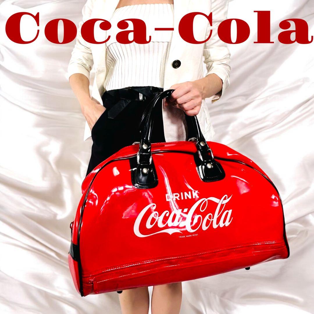 Coca-Cola ボストンバッグ エナメルスポーツバッグ　ヴィンテージ
