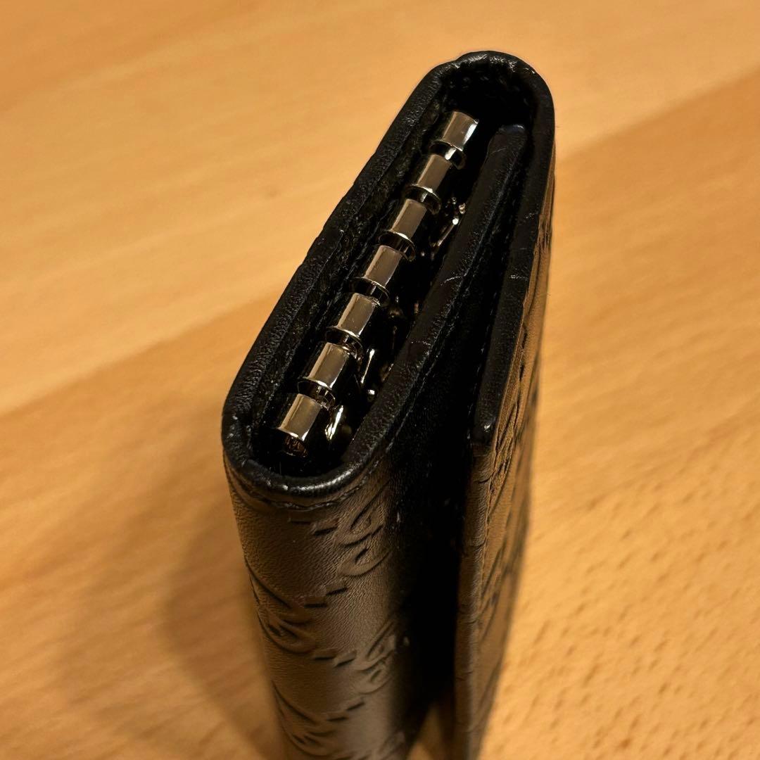 GUCCI グッチ キーケース ブラック 黒 6連 138093