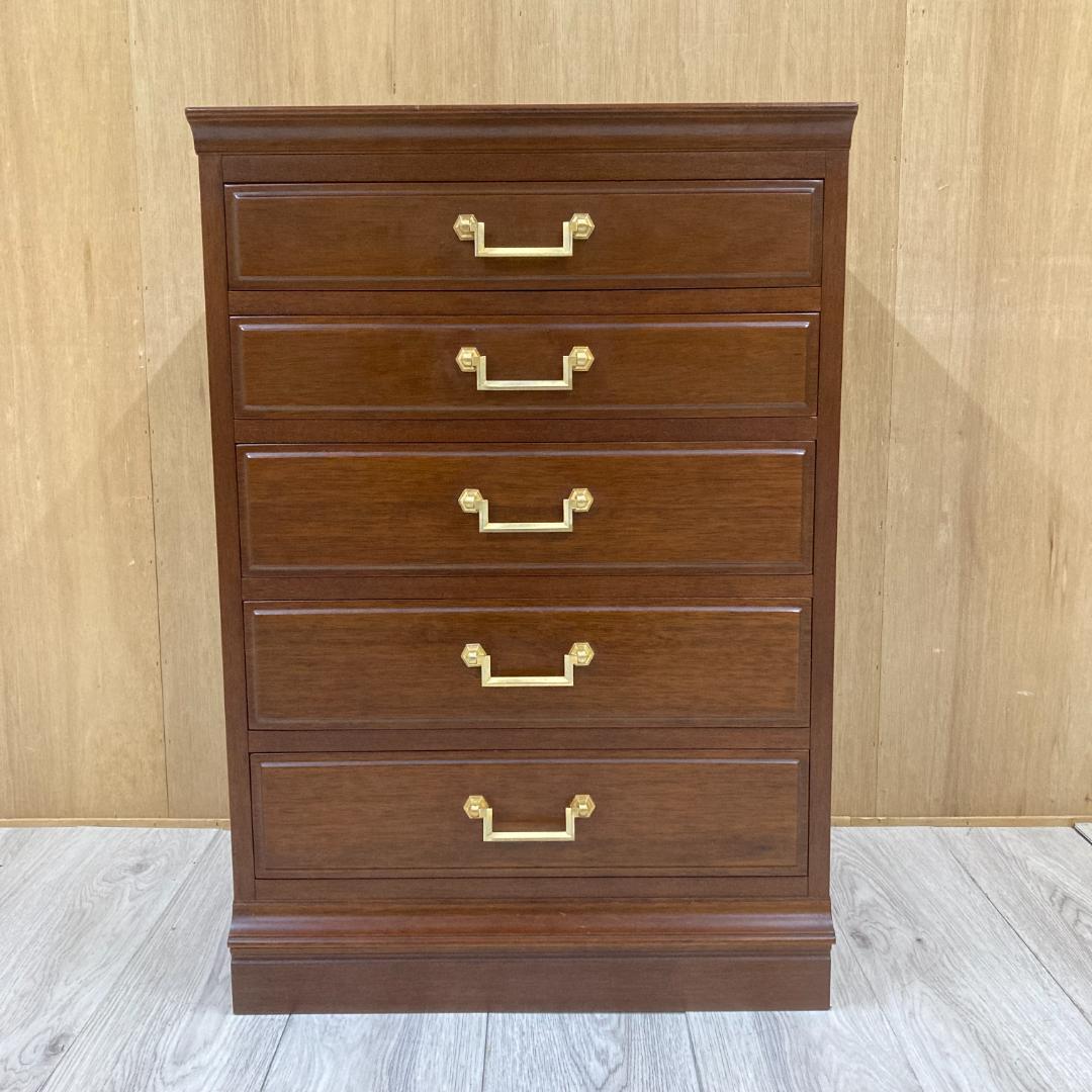 【マルニ】地中海シリーズ　5段チェスト 収納　タンス