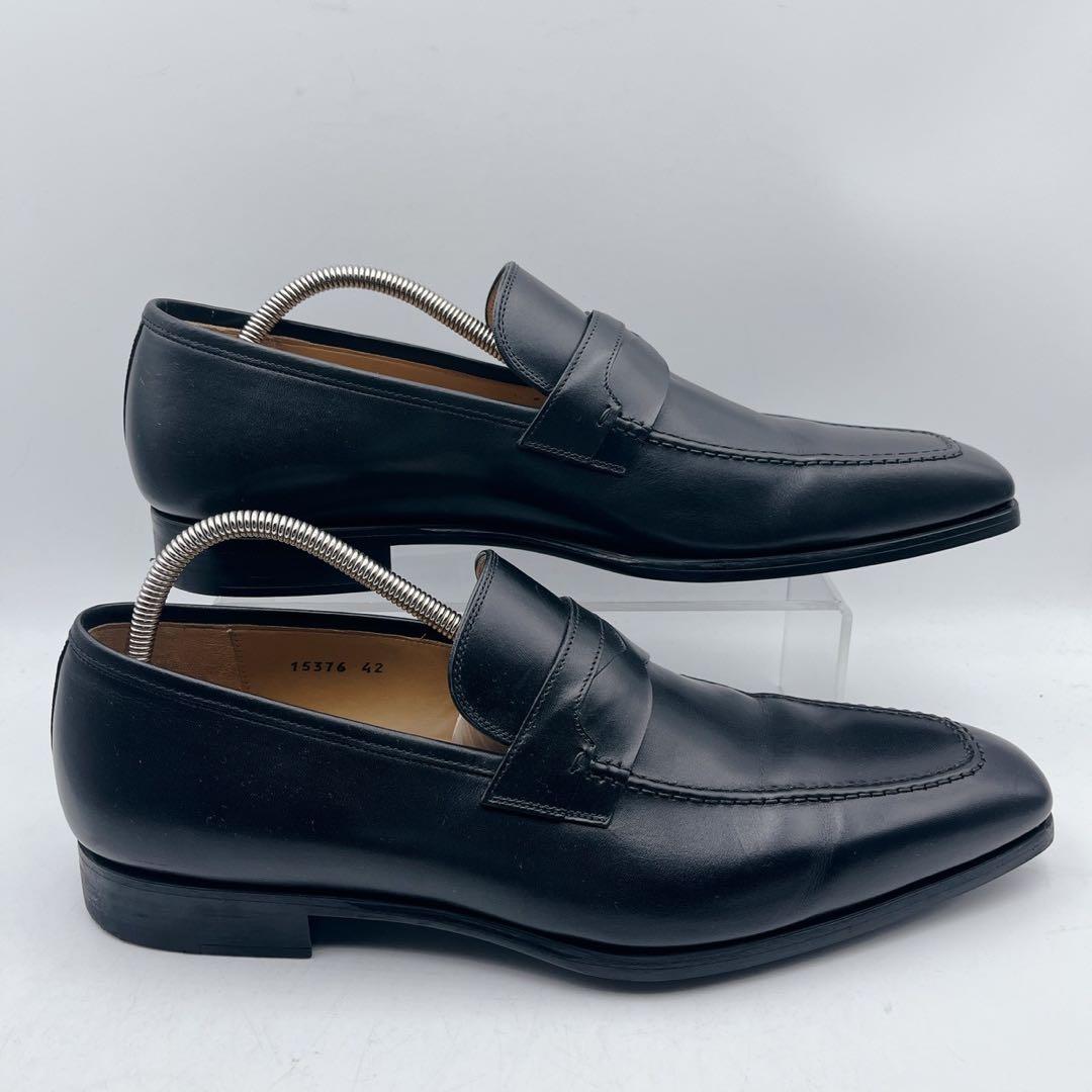 美品✨MAGNANNI マグナーニ ローファー 本革 メンズ 黒 42