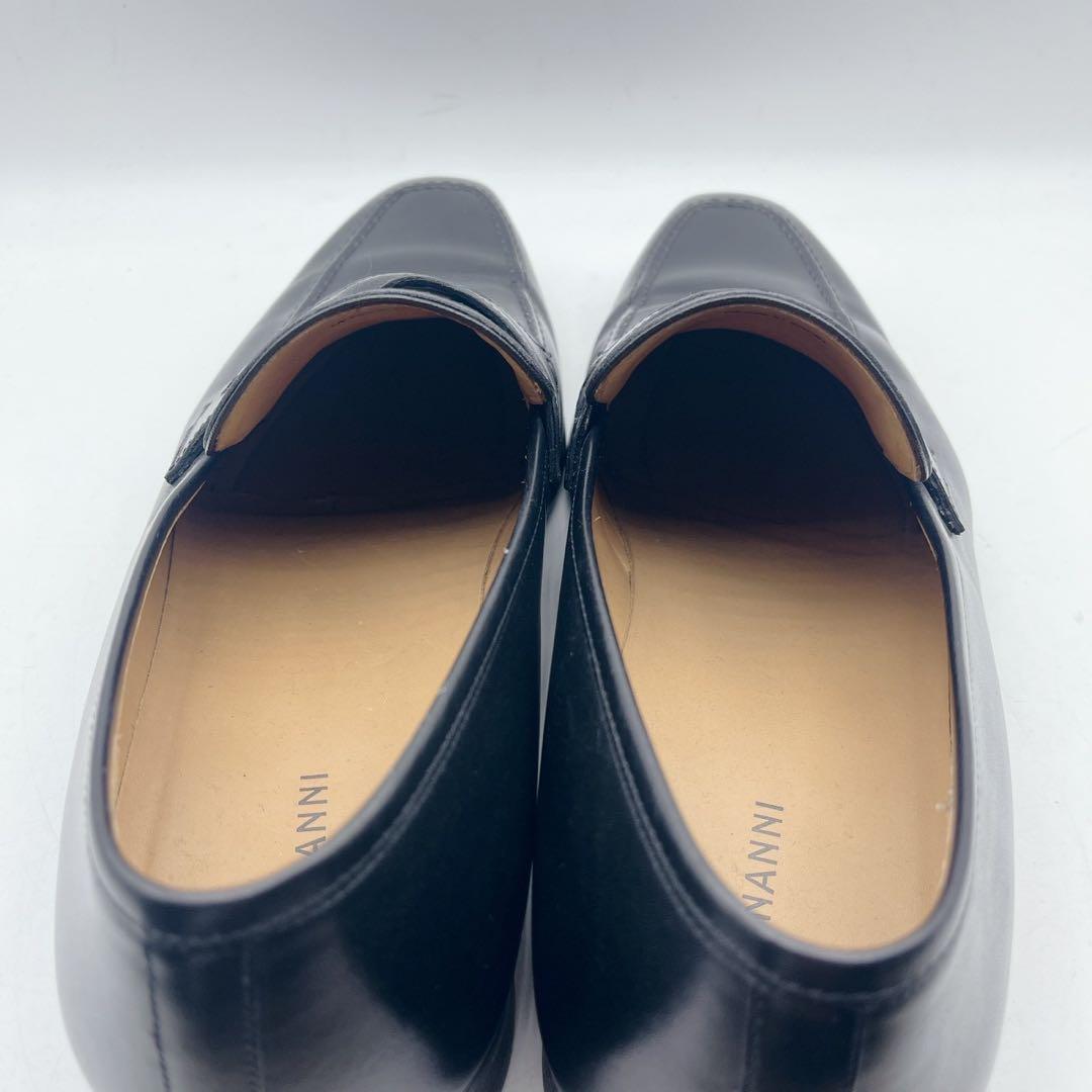 美品✨MAGNANNI マグナーニ ローファー 本革 メンズ 黒 42