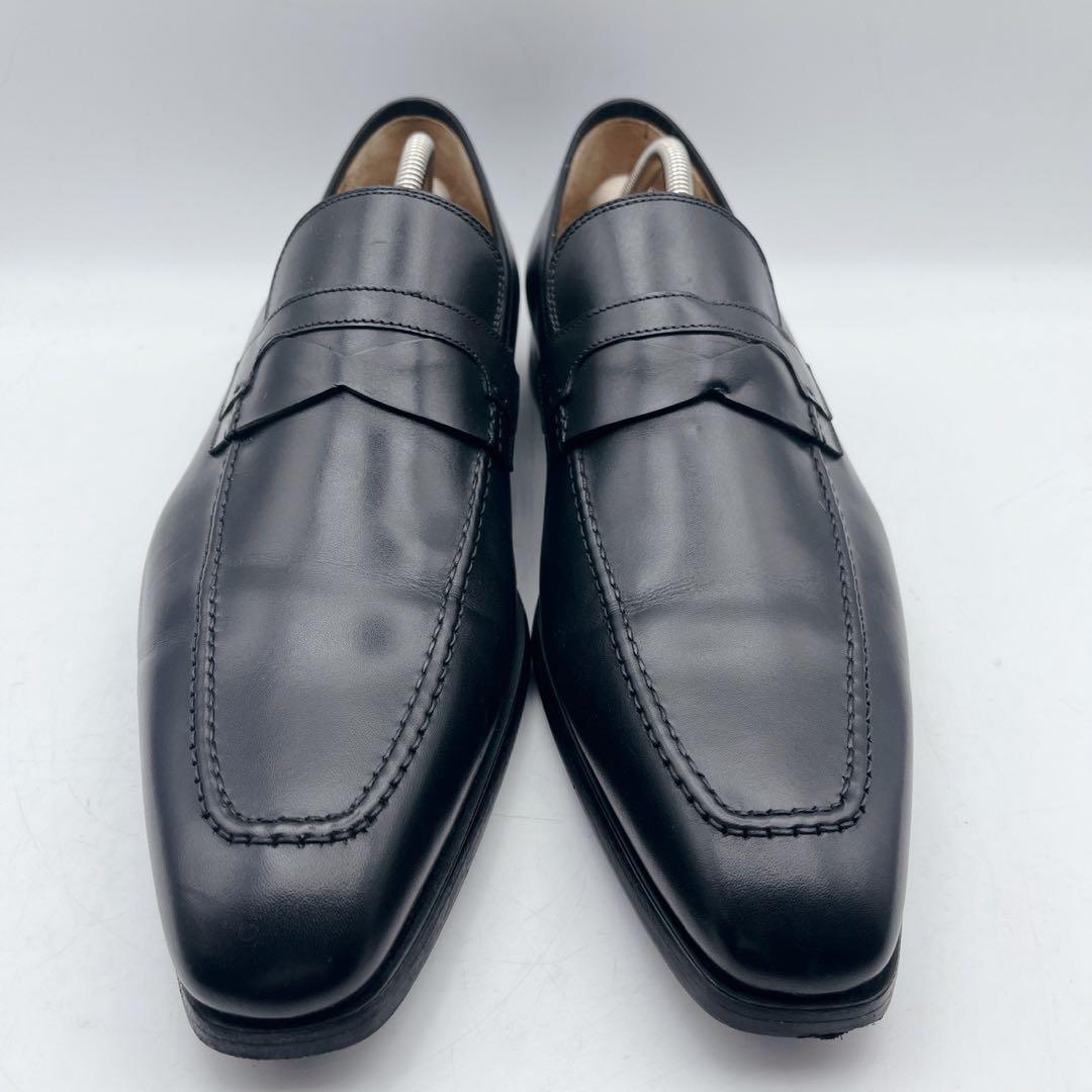 美品✨MAGNANNI マグナーニ ローファー 本革 メンズ 黒 42