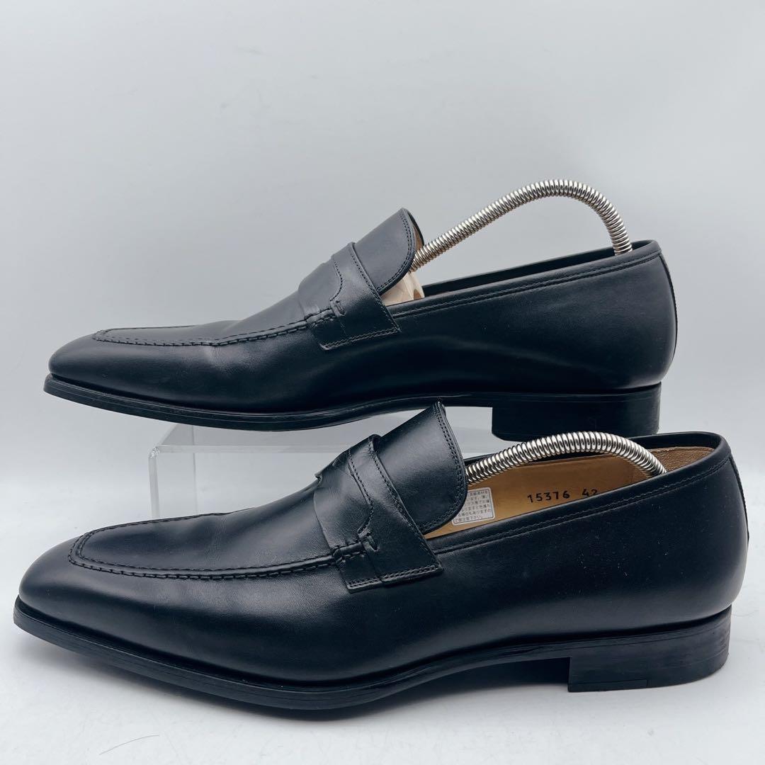 美品✨MAGNANNI マグナーニ ローファー 本革 メンズ 黒 42