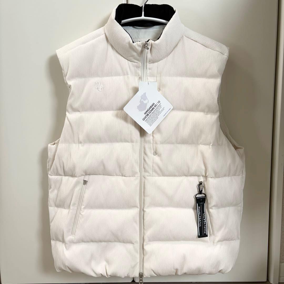 PEARLY GATES メンズ　グース　ダウン ベスト　パーリーゲイツ