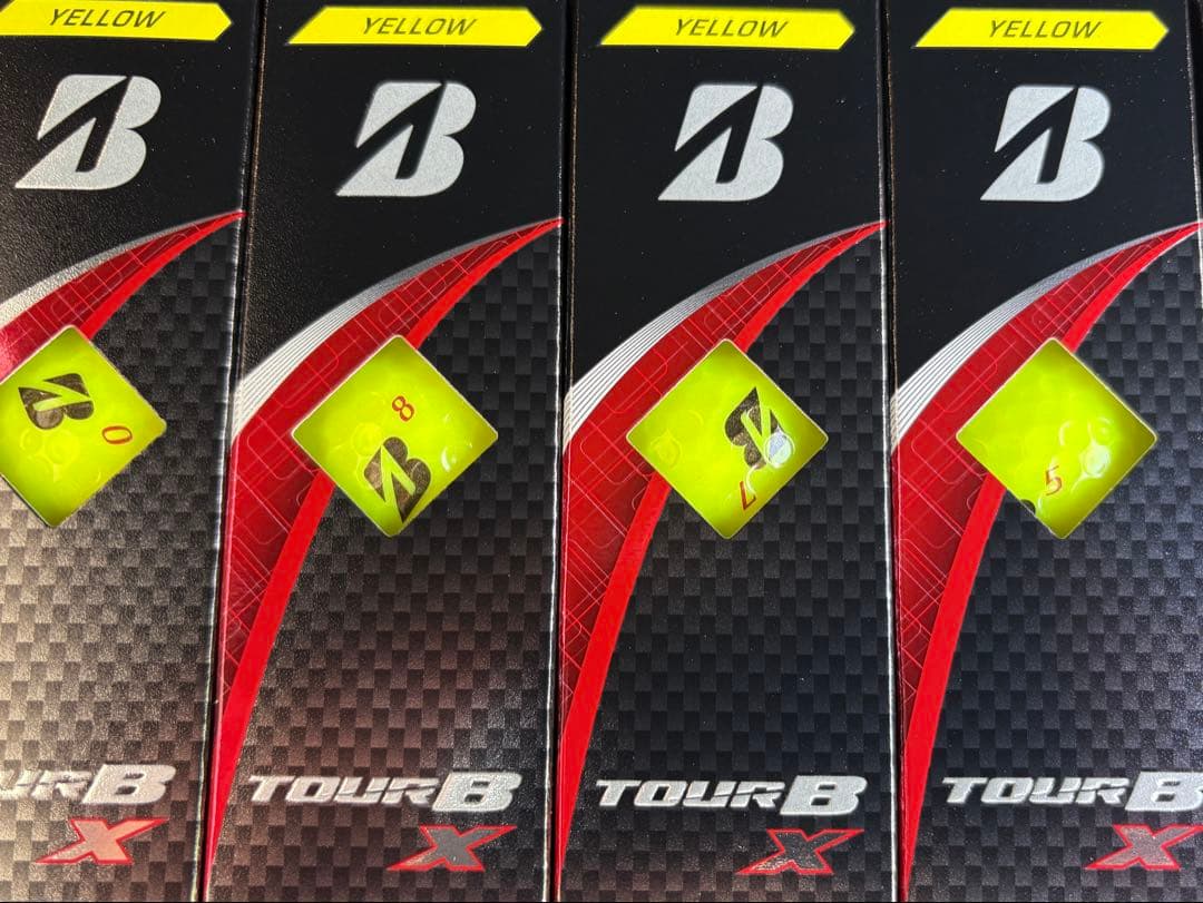 ブリヂストン TOUR B X イエロー 2ダース
