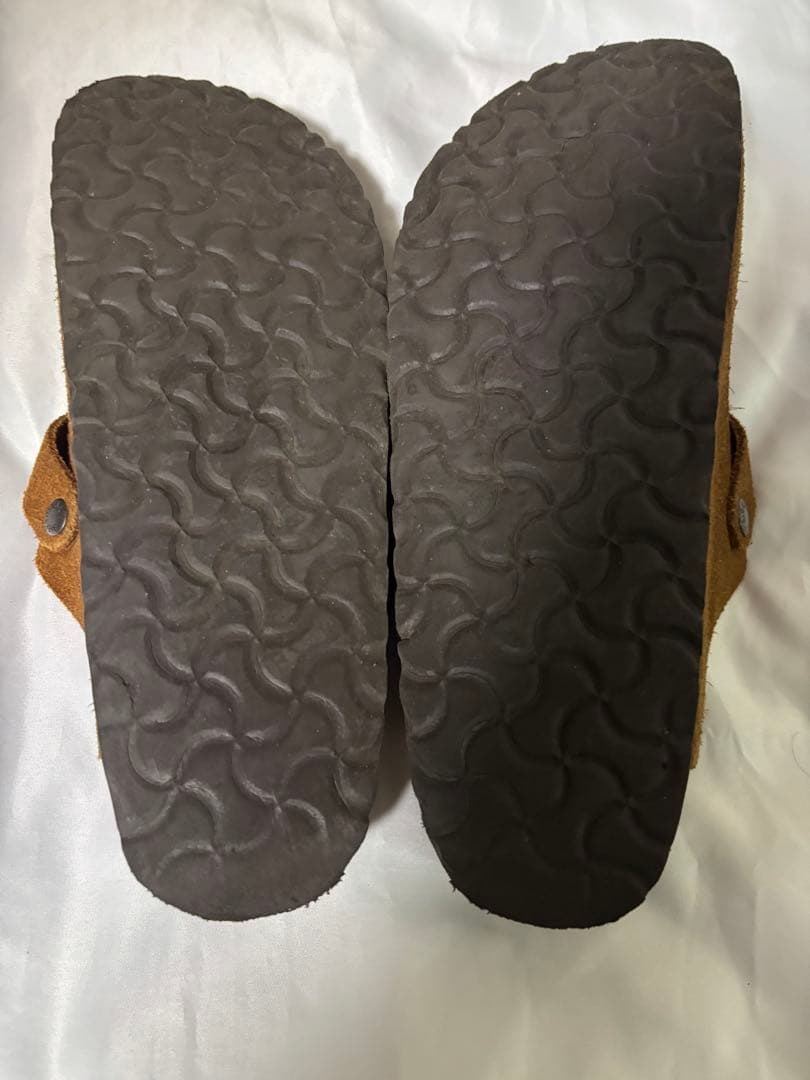 ビルケンシュトック　ボストン　42 27.0cm スウェード レザー ブラウン