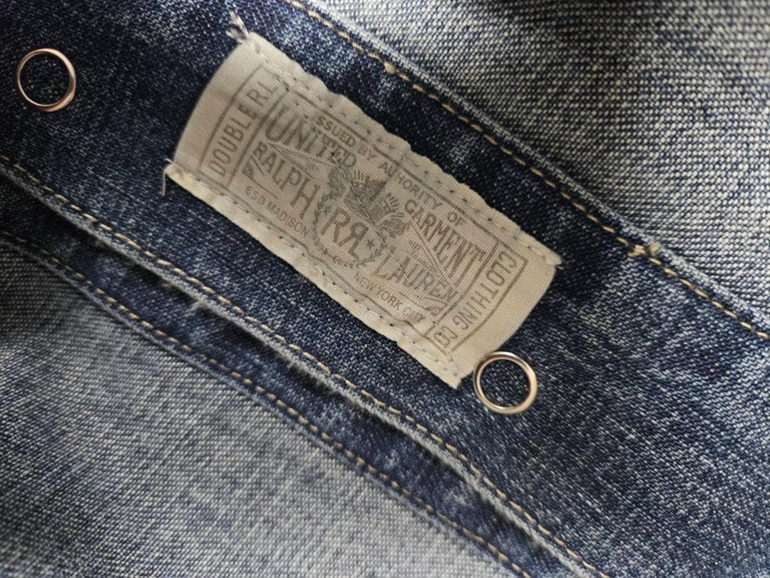 送料無料/新品未使用　DOUBLE RLウォシャブルGジャケットメキシコ産