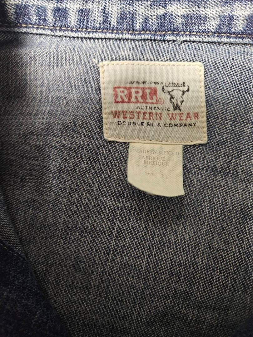 送料無料/新品未使用　DOUBLE RLウォシャブルGジャケットメキシコ産