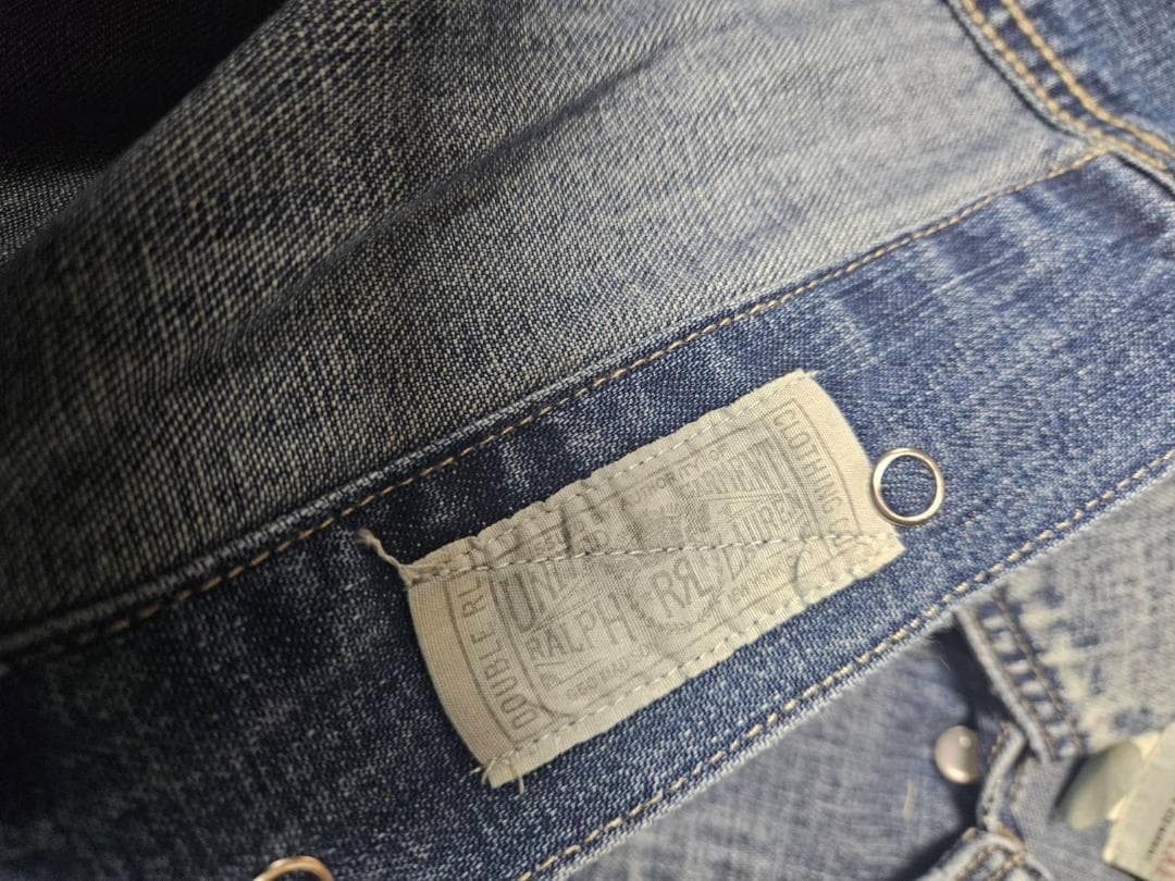 送料無料/新品未使用　DOUBLE RLウォシャブルGジャケットメキシコ産