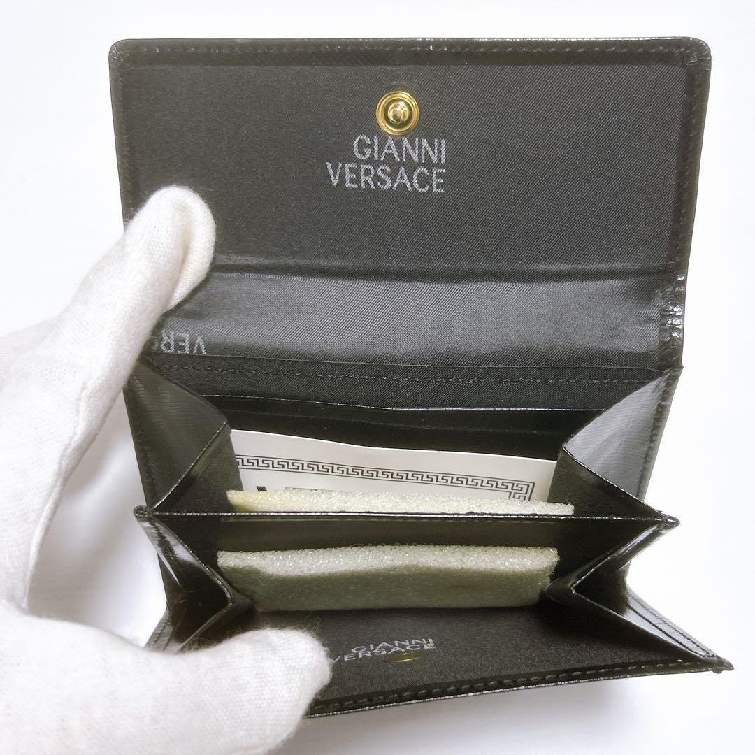 超レア✨新品未使用✨ジャンニヴェルサーチ 二つ折り財布 サンバースト ブラック