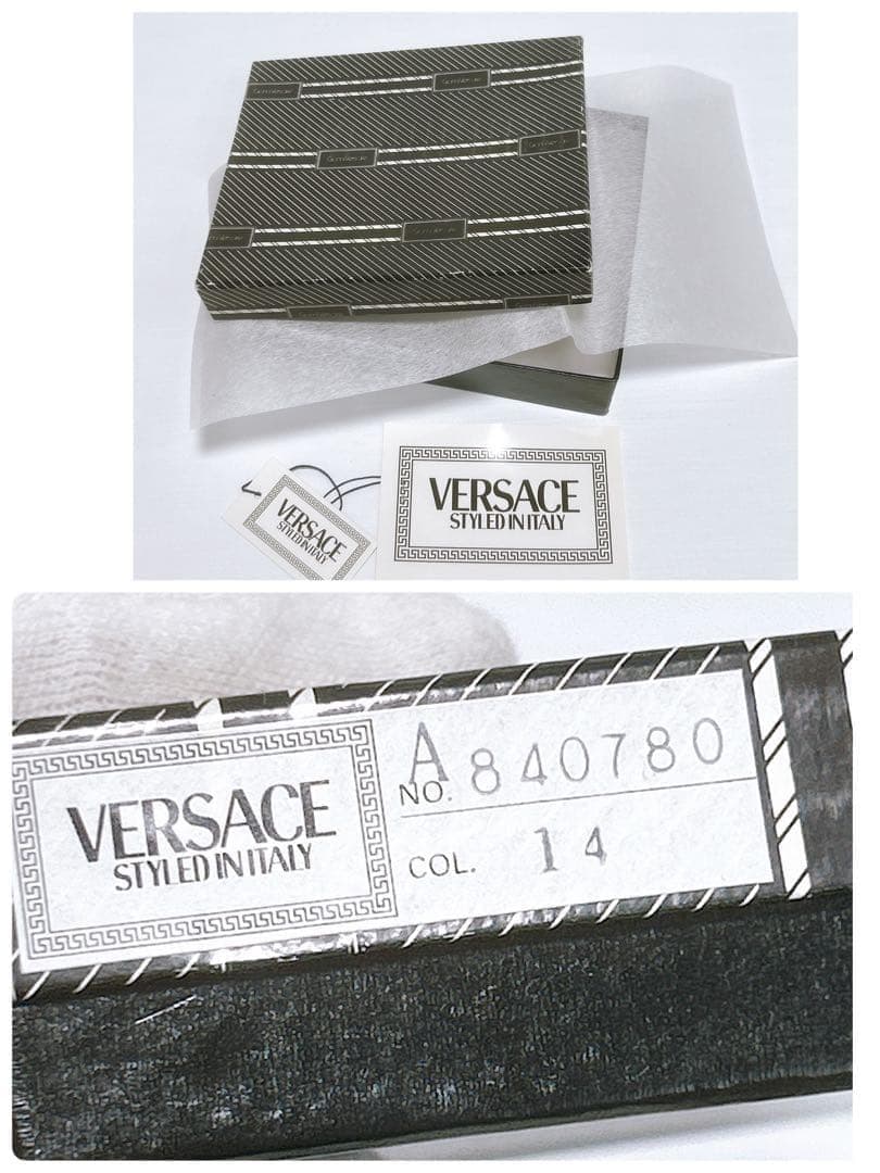 超レア✨新品未使用✨ジャンニヴェルサーチ 二つ折り財布 サンバースト ブラック