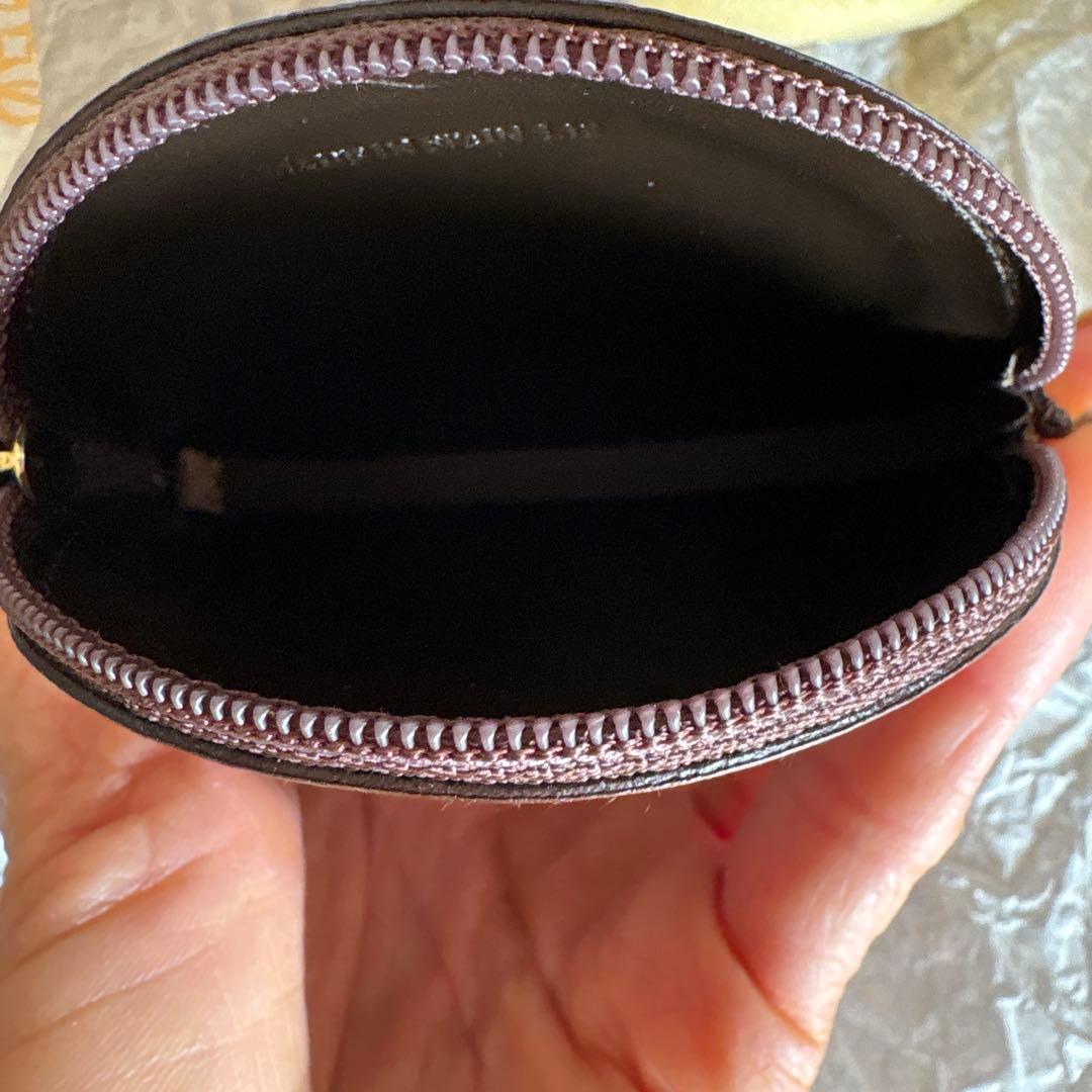 ロエベ　小銭入れ　こげちゃ色