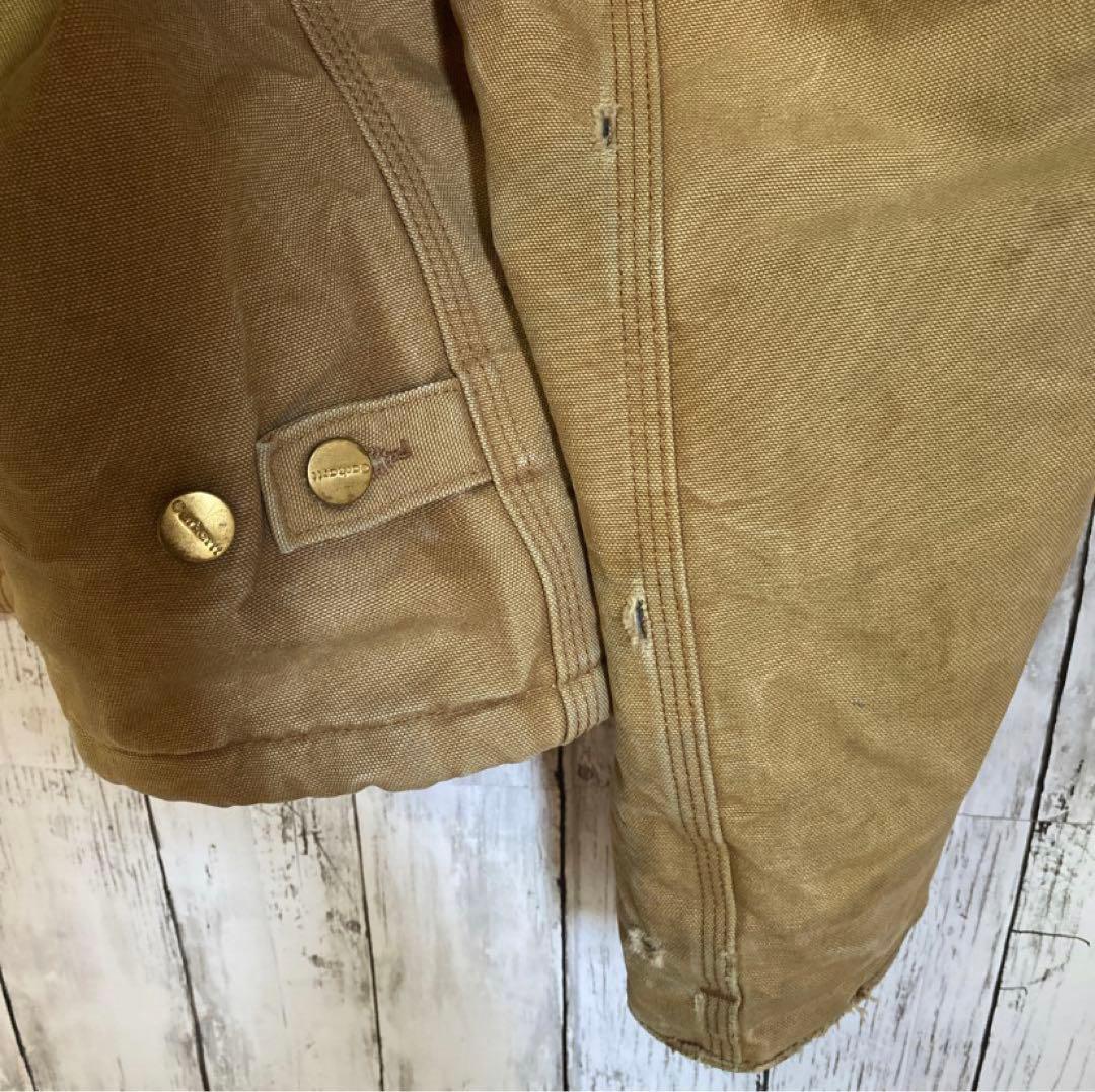 【海無し県】カーハート トラディショナルジャケット J02 ブラウン 44