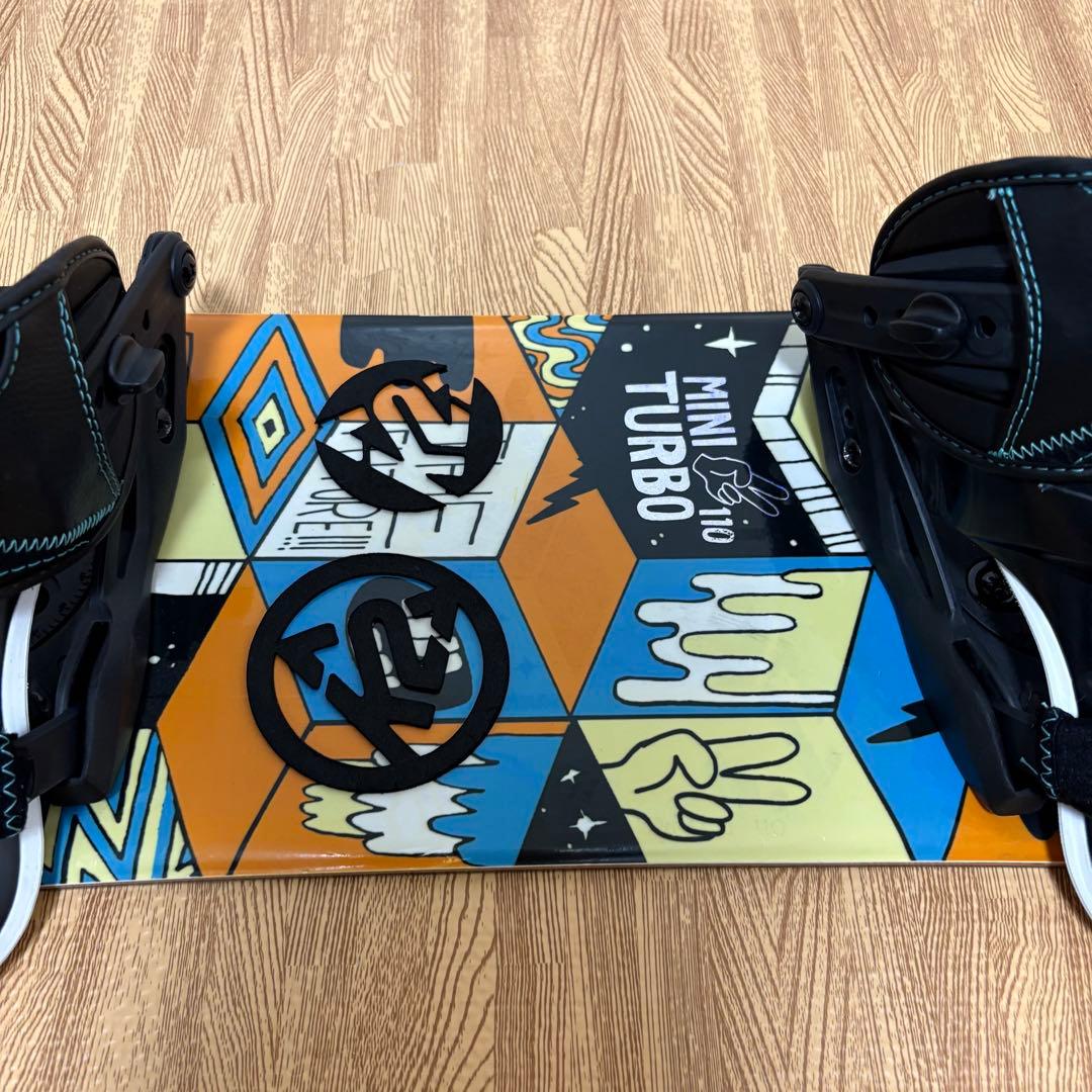 K2 キッズ スノーボード 110cm 2点セット 子供用