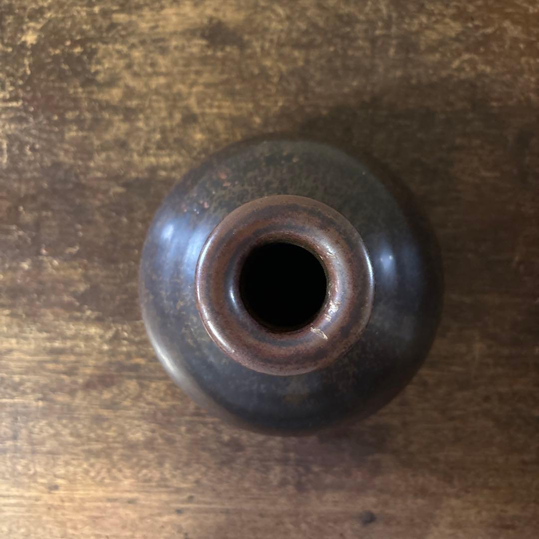 古丹波壺　花入　押し葉　骨董　古道具　アンティーク　花瓶