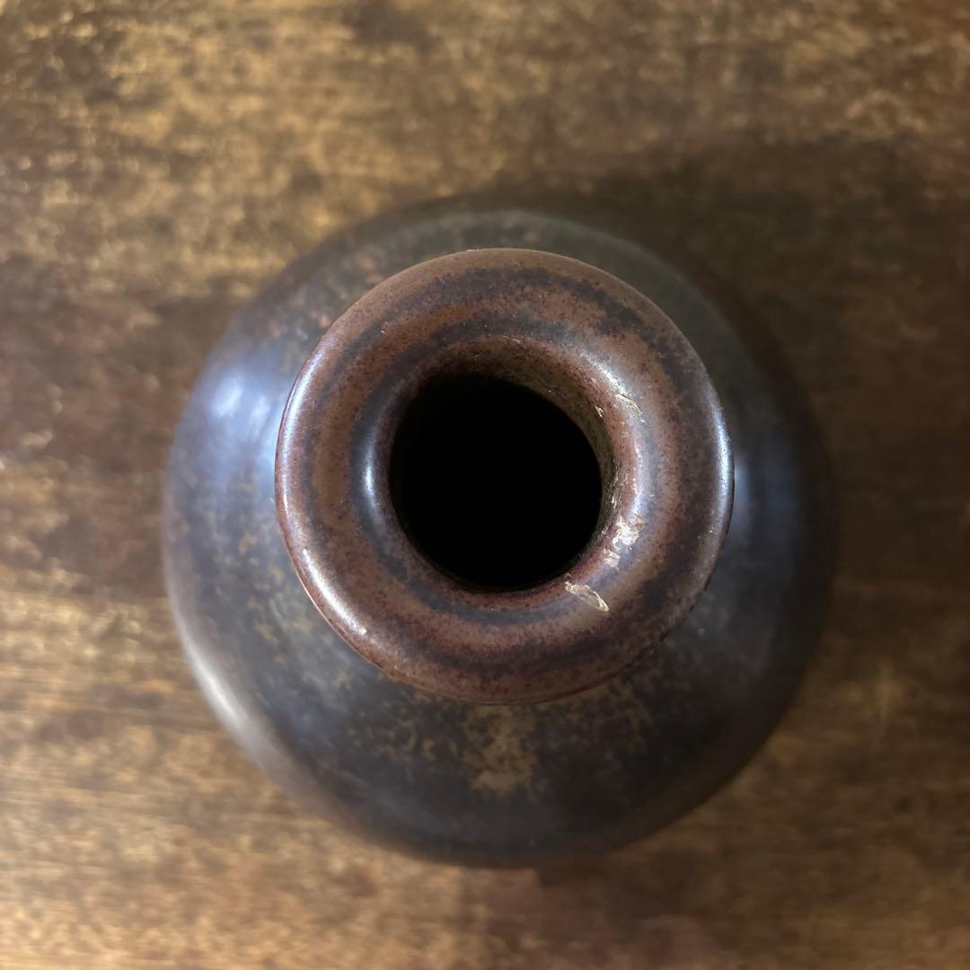 古丹波壺　花入　押し葉　骨董　古道具　アンティーク　花瓶