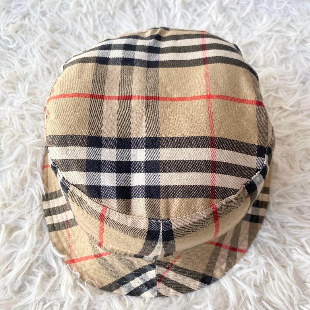 【sho_・美品】バーバリー リバーシブル バケットハット ノバチェック