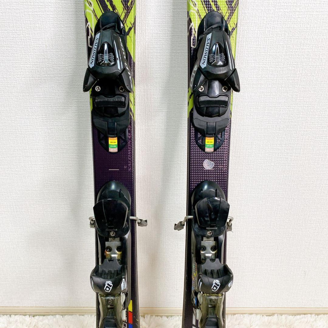 salomon サロモン kartshort ショートスキー 125cm ツイン
