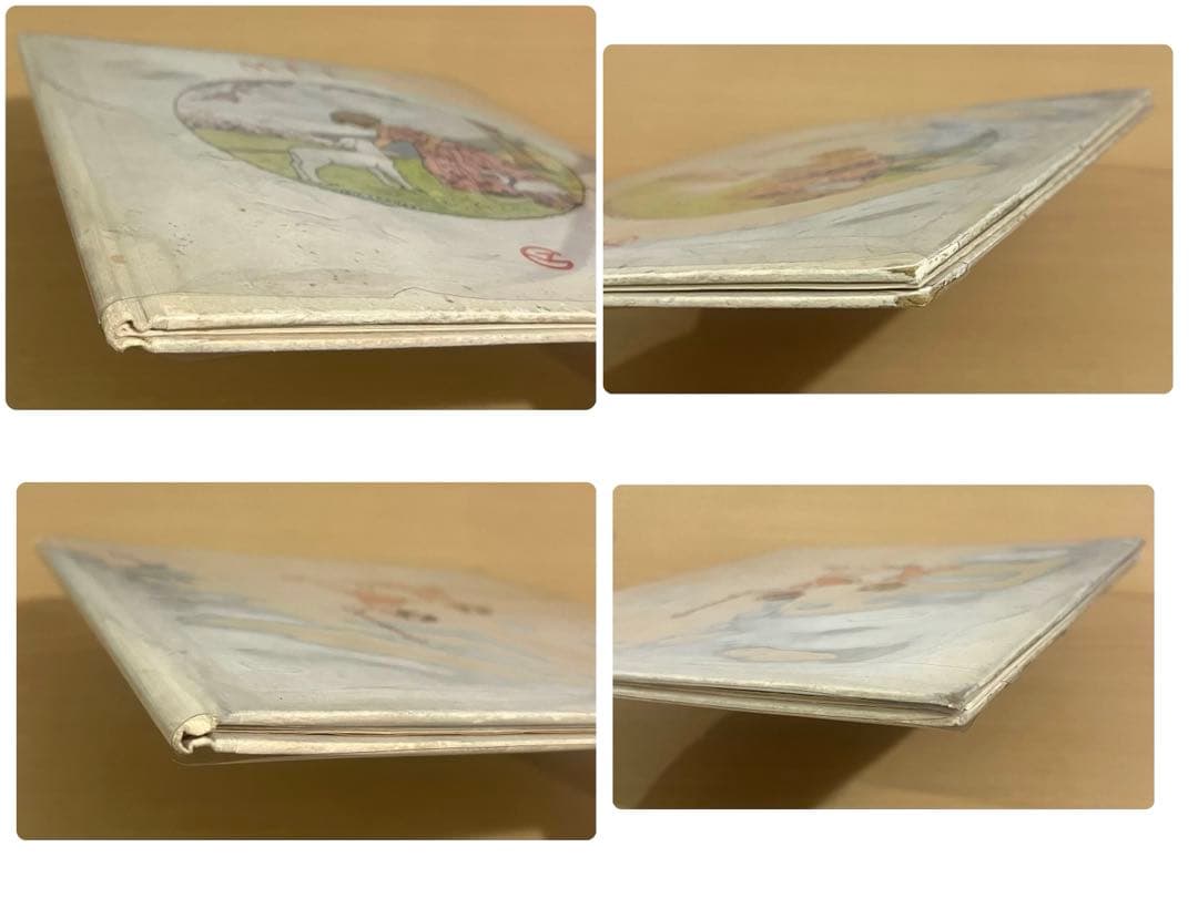 No.372希少 アンティーク 古書 洋書 絵本 児童書 オランダ　童謡