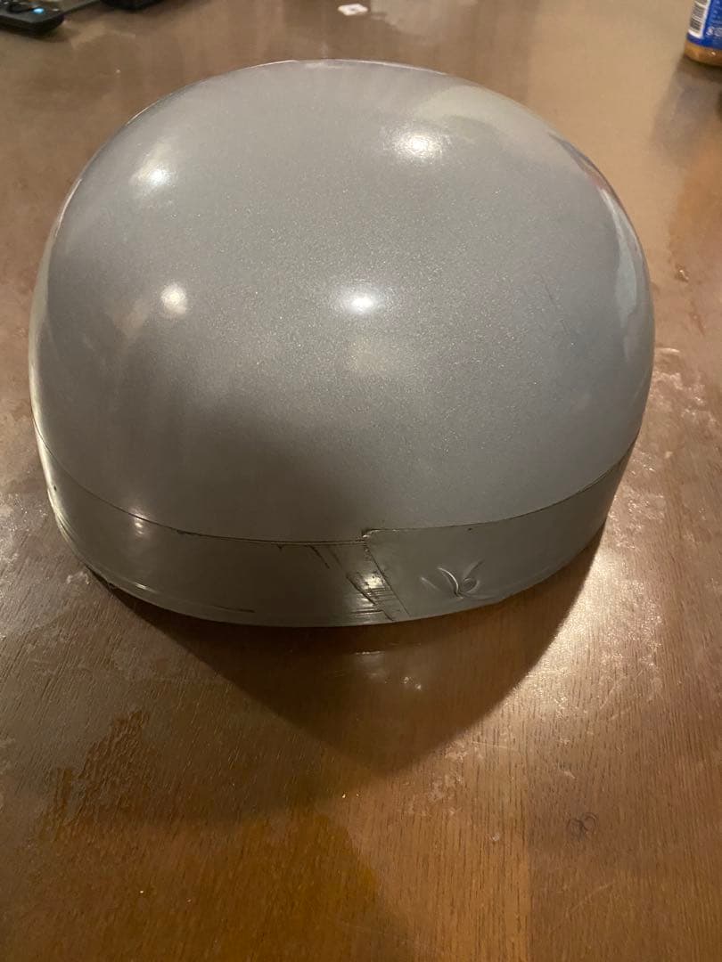 クロムウェル　シルバー 半帽ヘルメット 57-7