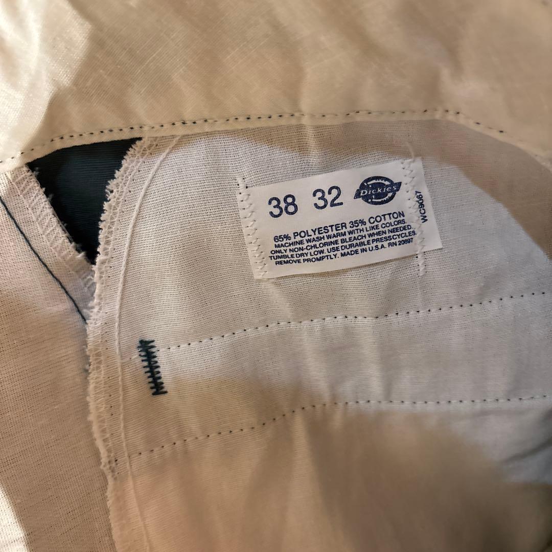 Dickies 874 アメリカ製　38×31 リンカーングリーン　チビタグ