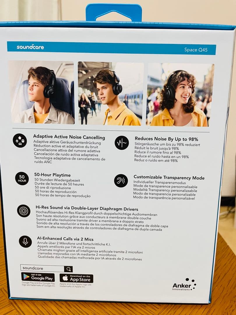 【値下げ】soundcore SPACE Q45 ワイヤレスヘッドフォン