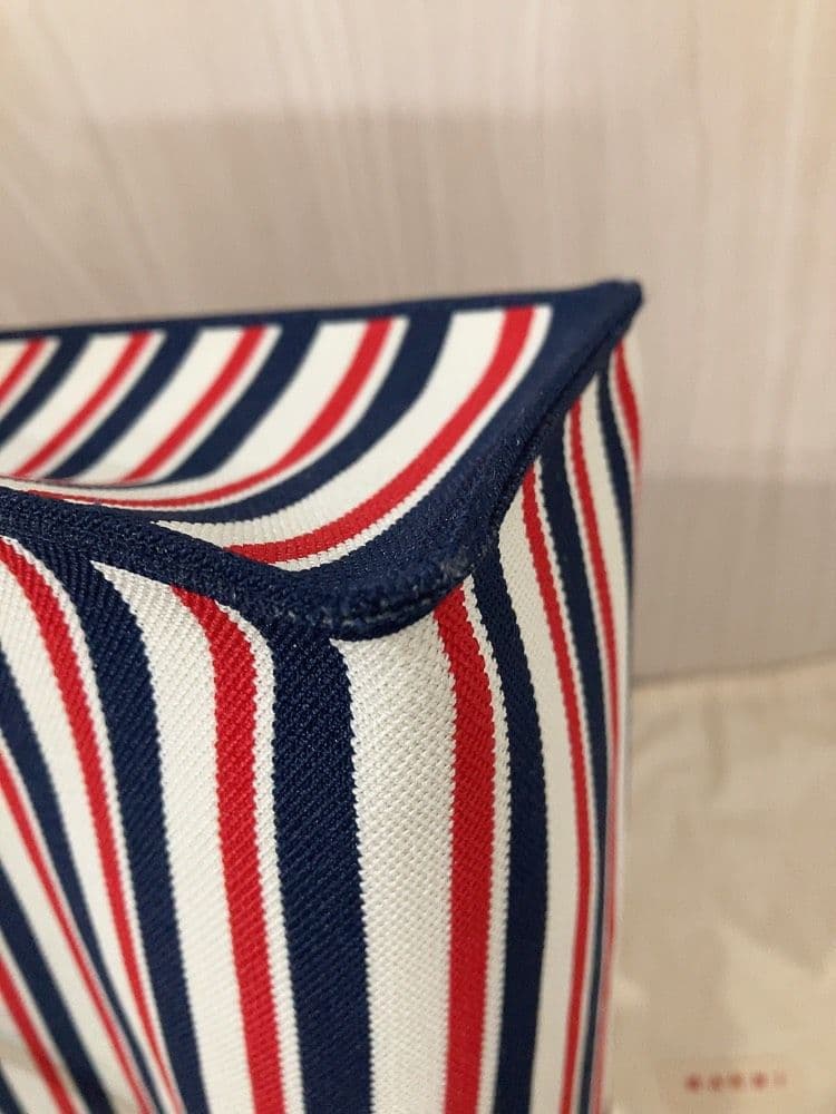 美品　MARNI マルニ　ジャガード　ボーダー　ハンドトートショルダーバッグ