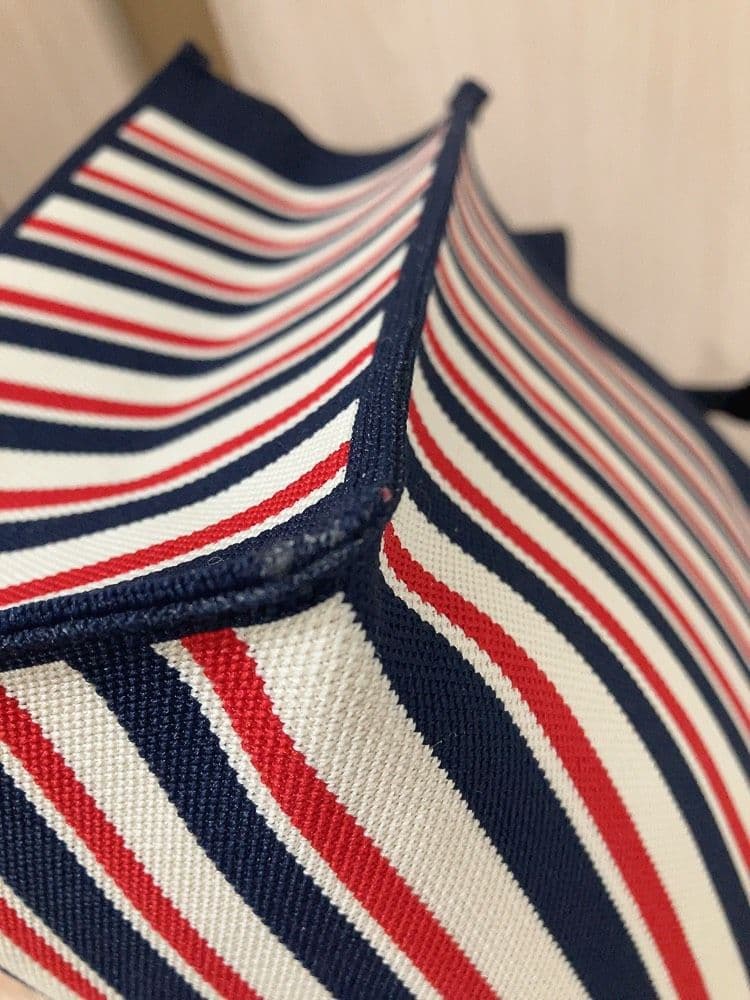 美品　MARNI マルニ　ジャガード　ボーダー　ハンドトートショルダーバッグ