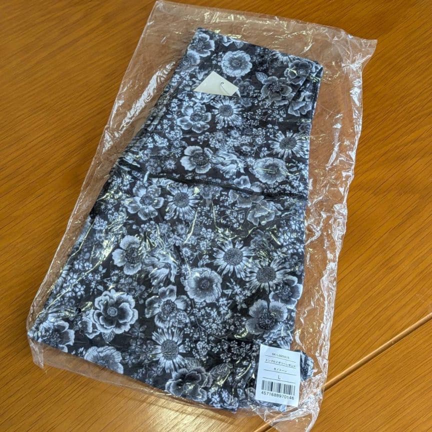 SUKALA エンブロイダリー ヨガウェア L セットアップ 上下 リントスル