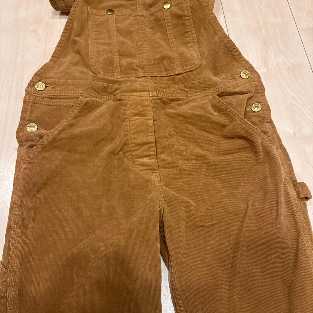 R.H. VINTAGE ブラウン コーデュロイ　サロペット