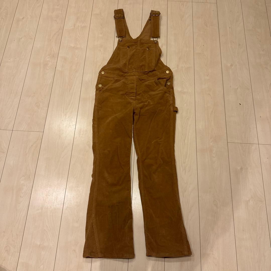 R.H. VINTAGE ブラウン コーデュロイ　サロペット