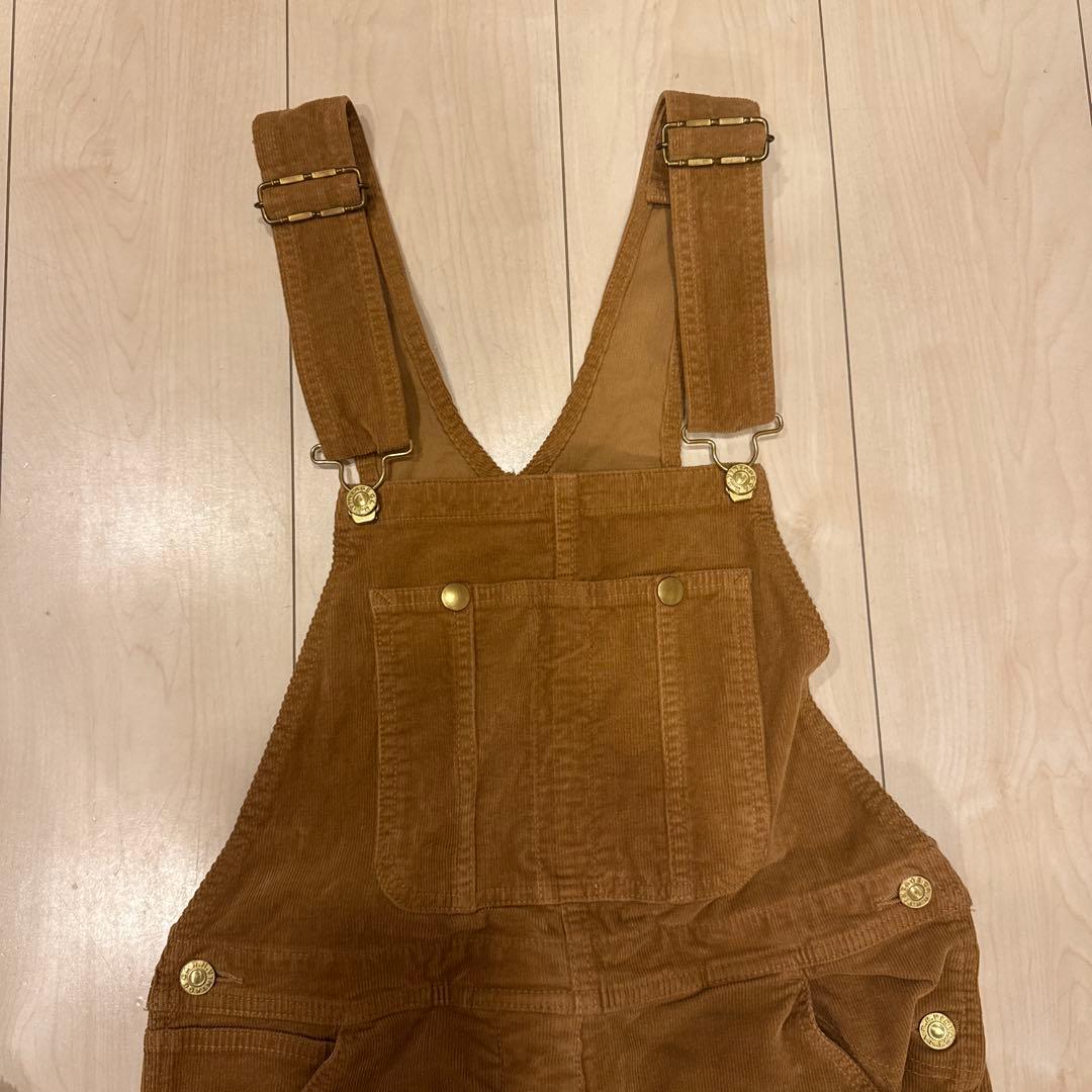 R.H. VINTAGE ブラウン コーデュロイ　サロペット