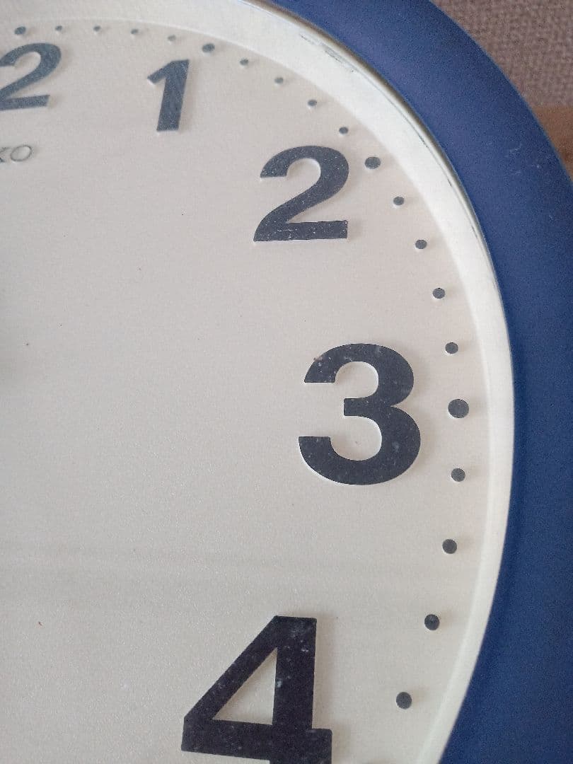 ☆SEIKO TRANSISTOR 掛時計ネイビーTA507