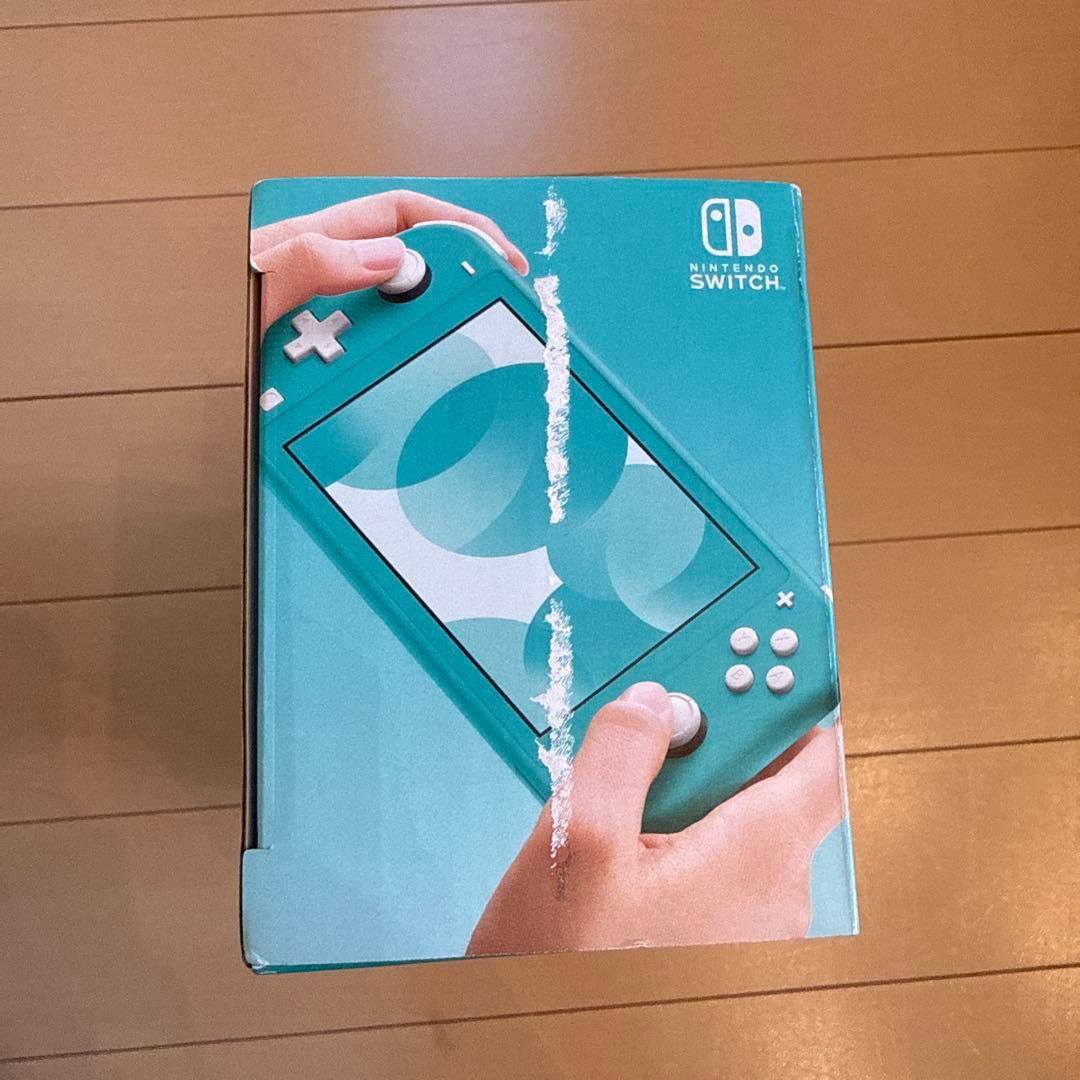 Nintendo Switch Lite ターコイズ 本体 箱 付属品有り