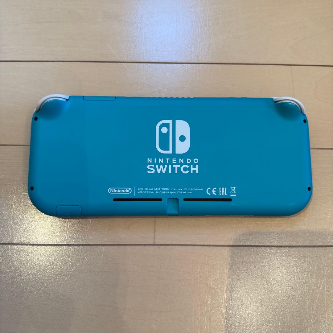 Nintendo Switch Lite ターコイズ 本体 箱 付属品有り