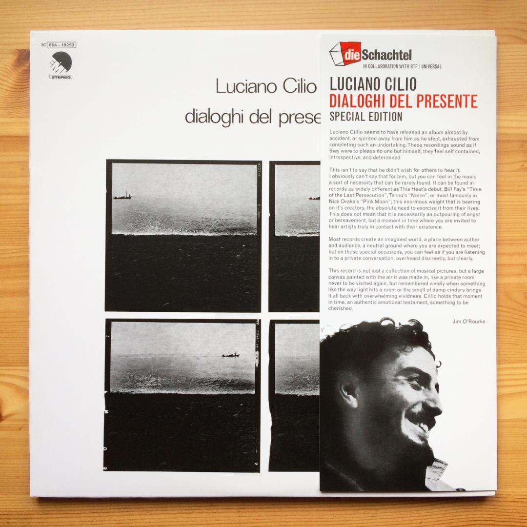 Luciano Cilio　クリアヴァイナル　未使用美品