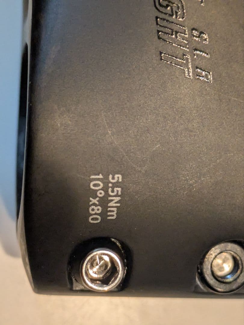 GIANT CONTACT SLR AEROLIGHTステム 80mm