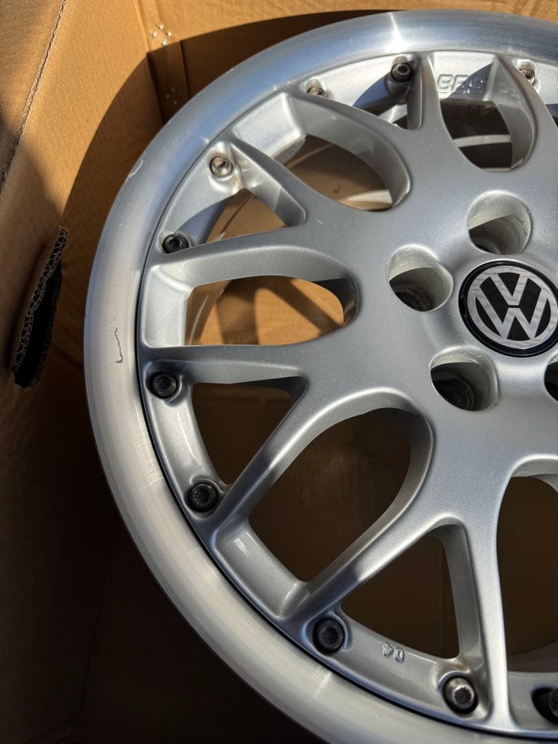 BBSアルミホイール 2本　RS771 無名Racing①