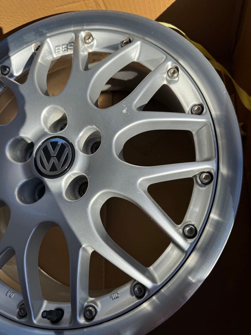 BBSアルミホイール 2本　RS771 無名Racing①