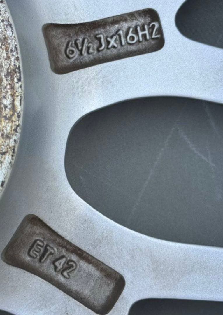 BBSアルミホイール 2本　RS771 無名Racing①