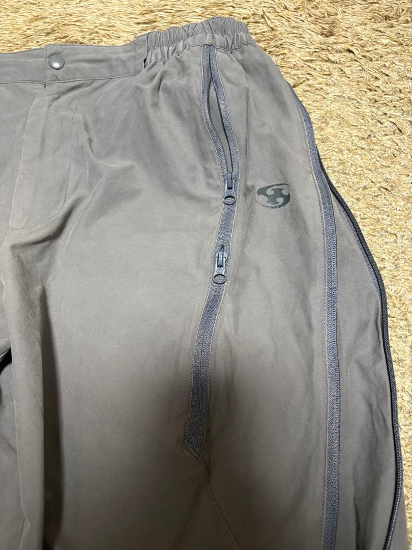 パンツ SANSANGEAR 23FW ZIPPER PANTS : charcoal
