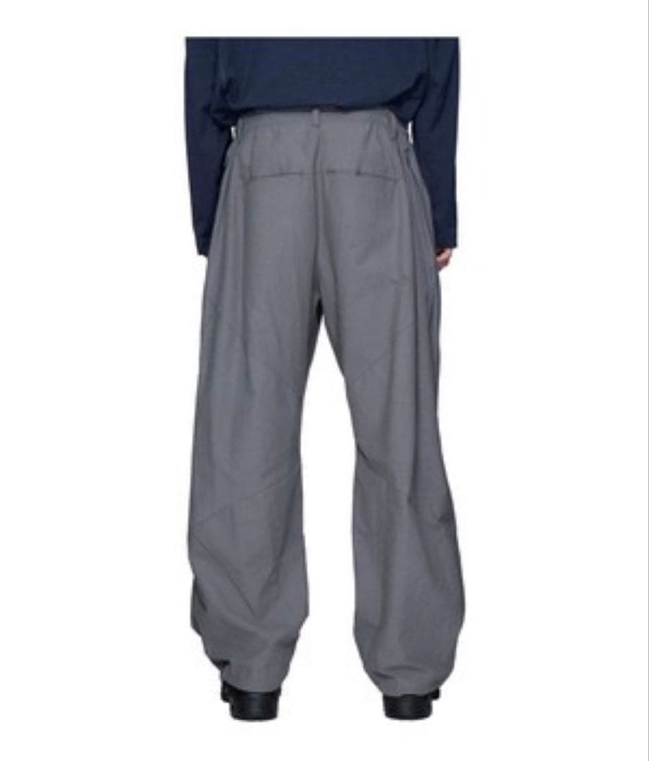 パンツ SANSANGEAR 23FW ZIPPER PANTS : charcoal