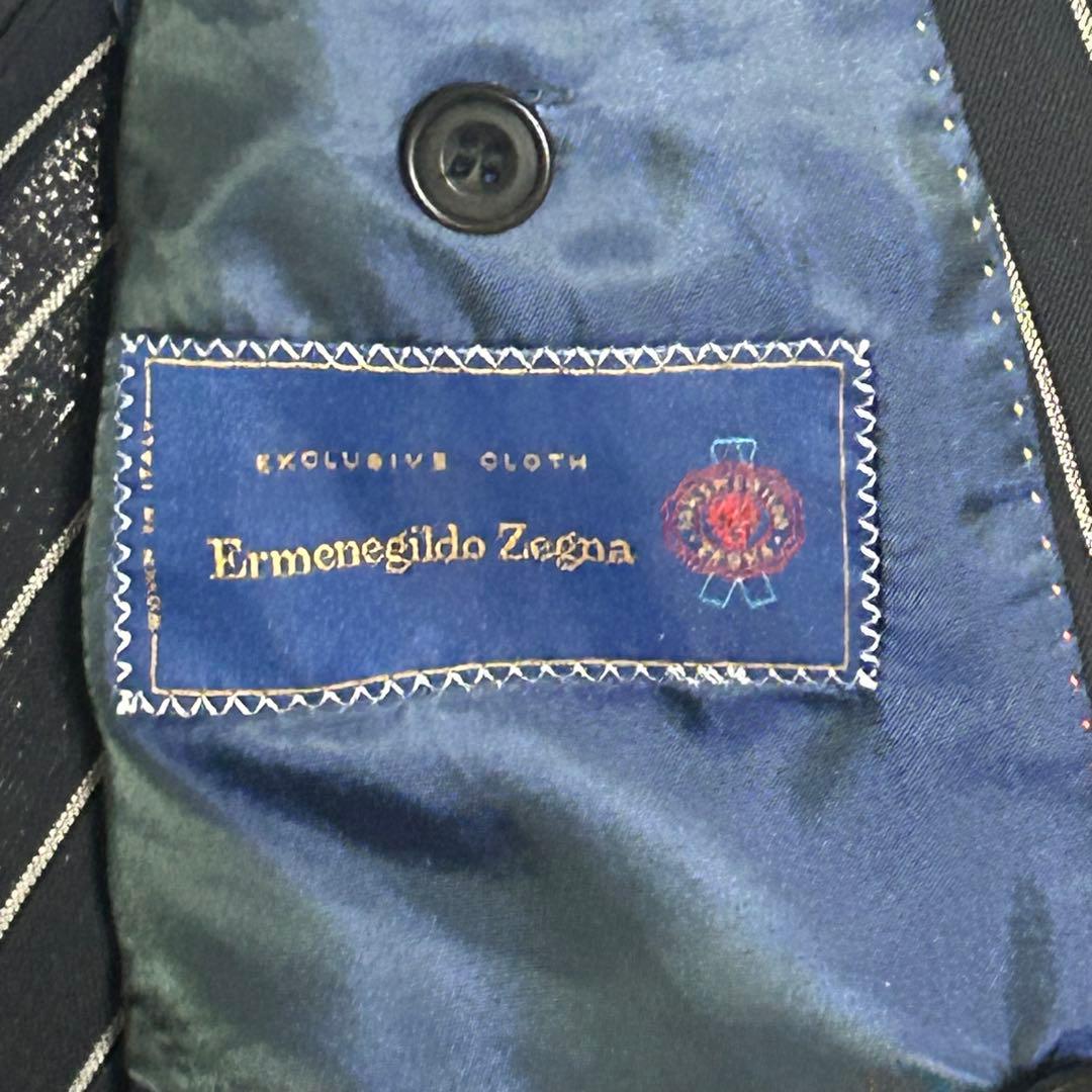 kekoman 美品】エルメネジルドゼニア　セットアップ　スーツ　ダブル